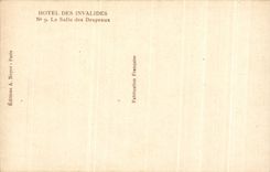 CPA Hotel Of Invalides the Room of the Militaria Flags