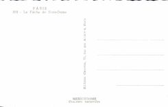 CPSM Paris the Arrow of Notre Dame
