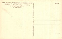 CPA Rouen the Museum City the Church Saint Ouen de Style Gothic radiant