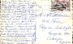 CPA Chamonix Mont Blanc Les seracs les jorasses et l'aiguille du Tacul