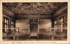 CPA Rouen Law courts the Ceiling of the Court of Assizes