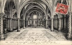 CPA Paris La Sainte Chapelle La Crypte