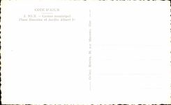 Lugares municipales Massena y Jardin Albert Niza del casino azul del corral de CPA