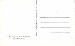 Miraculous CPA Pelerinage De ND Of the Satu Oak