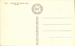 CPA Eglise De Brou Portail