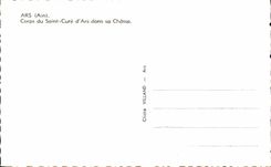 CPA Ars Body of Saint the Cure of Arc in its Hunting