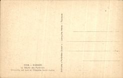 CPA Bareges La Route des Pyrenees Descente sur Luz et chapelle Saint Justin