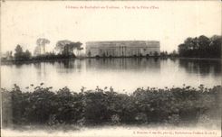 CPA Chateau de Rocheforr en Yvelines Vue de la Piece d'Eau