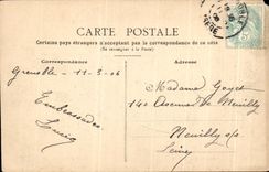 CPA Grenoble La Nuit