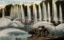 CPA Par De Versailles Le Bassin De Neptune 