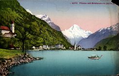 CPA Fluelen Mit Bristenstock Suisse