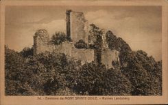 CPA Environs du Mont Sainte Odile Ruines Landsberg