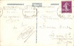 CPA Menton Vue Pris du Cap Martin