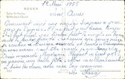 CPA Rouen Church St Maclou St Maclou' S Church