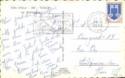 CPA the Dimension Of Toulon Azure the Cathedral