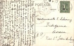 CPA Lourdes Vue sur le Quartier de I'Eglise Paroissiale