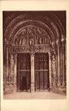 Catedral de CPA de la puerta mas situada mas al sur de Bourges