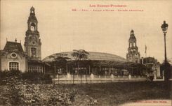 CPA Pau Palate of Winter Main entrance