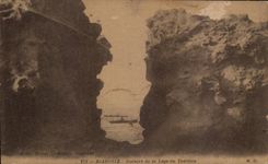 CPA Biarritz Rochers de la Loge du Theatre