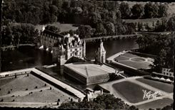 CPA en zanjas vistas Chenonceaux del aire de Touraine