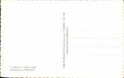 CPA Road of Tourmalet and Chaine of the Pyrenees