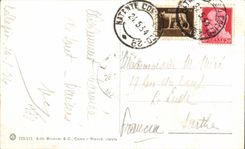 La estafa de CPA Bellagio Puckers lo el adoquin E Merid Lago di Como