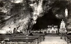 CPA Limoges La grotte miraculeuse