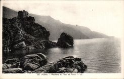 CPA Piana Rochers et tour de porto Corse Corsica