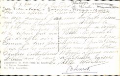 CPA Lourdes L'apparition de Notre Dame de Lourdes Sainte Bernadette