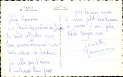 Louvre de CPSM Paris