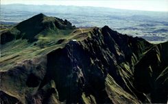CPSM Auvergne Sancy Seen from By Plane