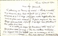 CPSM Lourdes A La Grotte Benie J'ai Prie Pour Vous