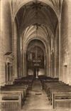 CPA Solesmes Nef de l'Eglise Abbatiale