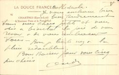 CPA Chartres L'Ancienne Poste et la Portail Sud