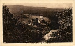 CPA Mont Sainte Odile Ruines du Dreistein