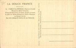 CPA Paray Monial Monastery of the Visitation