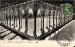 CPA Le Mont St Michel Le Cloitre