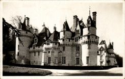 CPA Rigny Usse Le Chateau Donjon Cylindrique