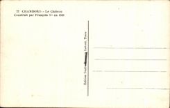 CPA Chambord Le Chateau Constuit par Francois 1er