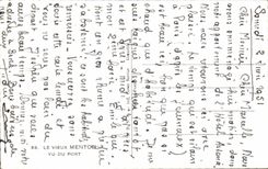 CPA Le Vieux Menton Vu Du Port Bateaux