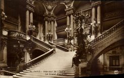 CPA Paris Interieur of Operates the Large staircase