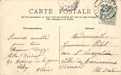 CPA Vichy House Sevigne and Gardens