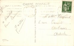 CPA Vichy the Esplanade of I' Town hall