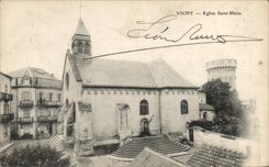 CPA Vichy Eglise Saint Blaise