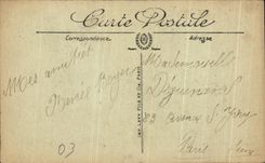 CPA Vichy Streets of President Wilson and Georges Clemenceau