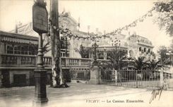 CPA Vichy the Casino Together