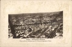 CPA Vichy General Panorama Catch in the airplane
