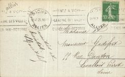 CPA Vichy Edges of Allier the Boats