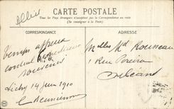 CPA Vichy Hopital Militaire Militaria