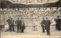 CPA Vichy the Lucas Source In the New Palate Of the Sources